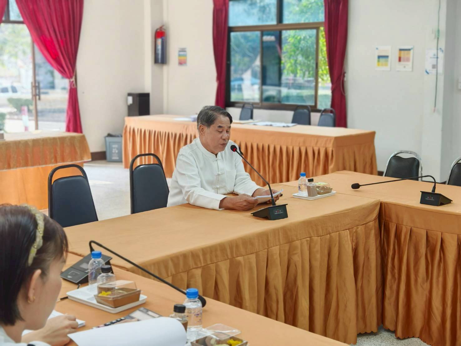 นายประเวศน์ พรมยืน นายกเทศมนตรีเทศบาลตำบลศรีวิชัยมอบหมายให้  กองสาธารณสุขและสิ่งแวดล้อม ได้จัดการประชุมคณะกรรมการบริหารกองทุนหลักประกันสุขภาพท้องถิ่น เทศบาลตำบลศรีวิชัย  ณ ห้องประชุมเทศบาลตำบลศรีวิชัย