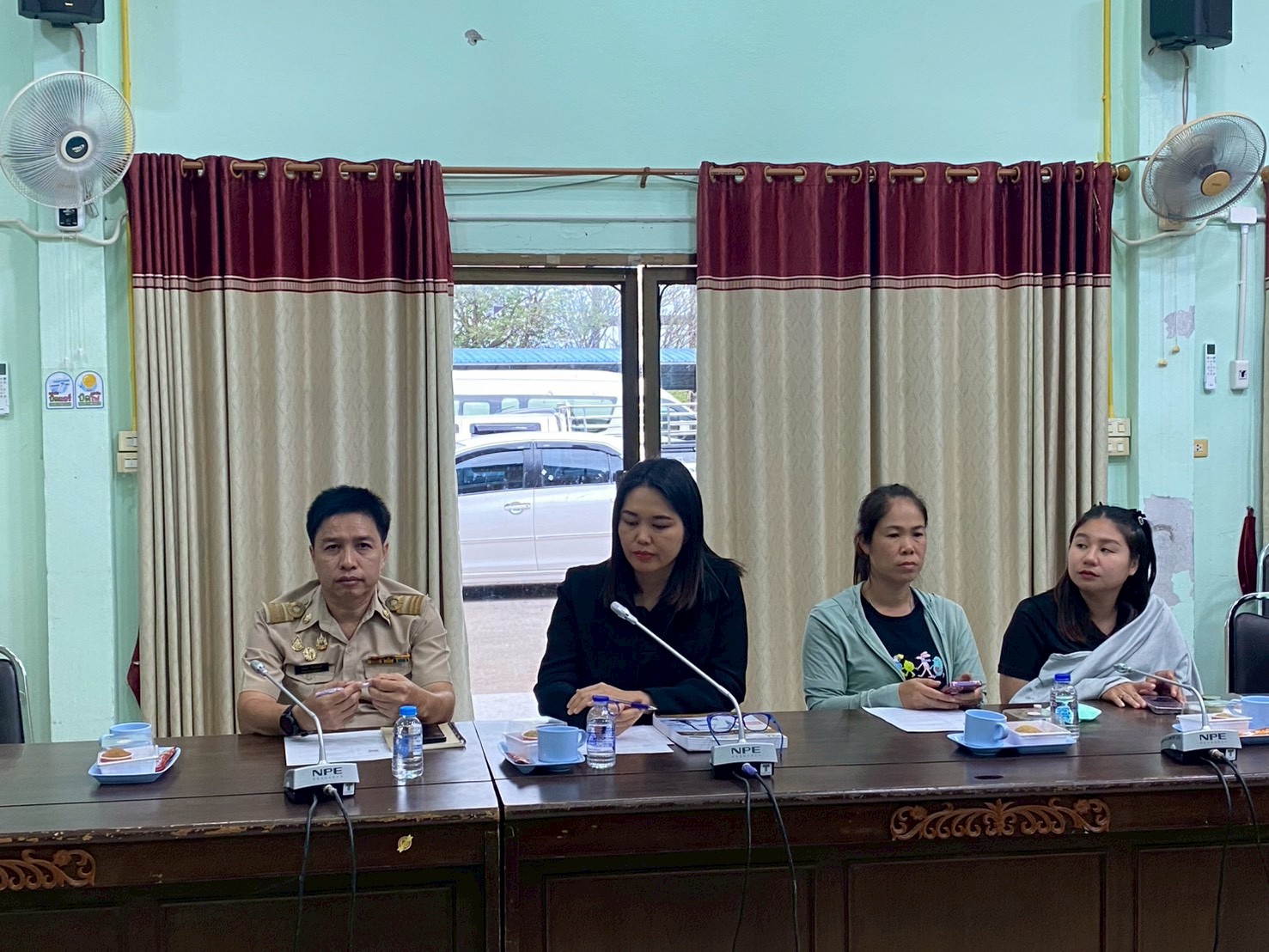 กองสาธารณสุขและสิ่งแวดล้อม ร่วมประชุมคณะกรรมการสิ่งปฏิกูลและมูลฝอยระดับอำเภอลี้ ครั้งที่ 2/2569  ณ อบต. นาทราย