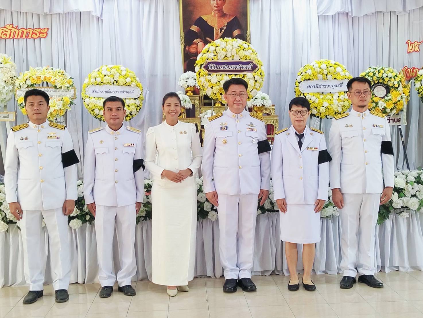 เทศบาลตำบลศรีวิชัย  เข้าร่วมพิธีถวายราชสักการะและวางพวงมาลาเนื่องในวันคล้ายวันสวรรคตสมเด็จพระนเรศวรมหาราช