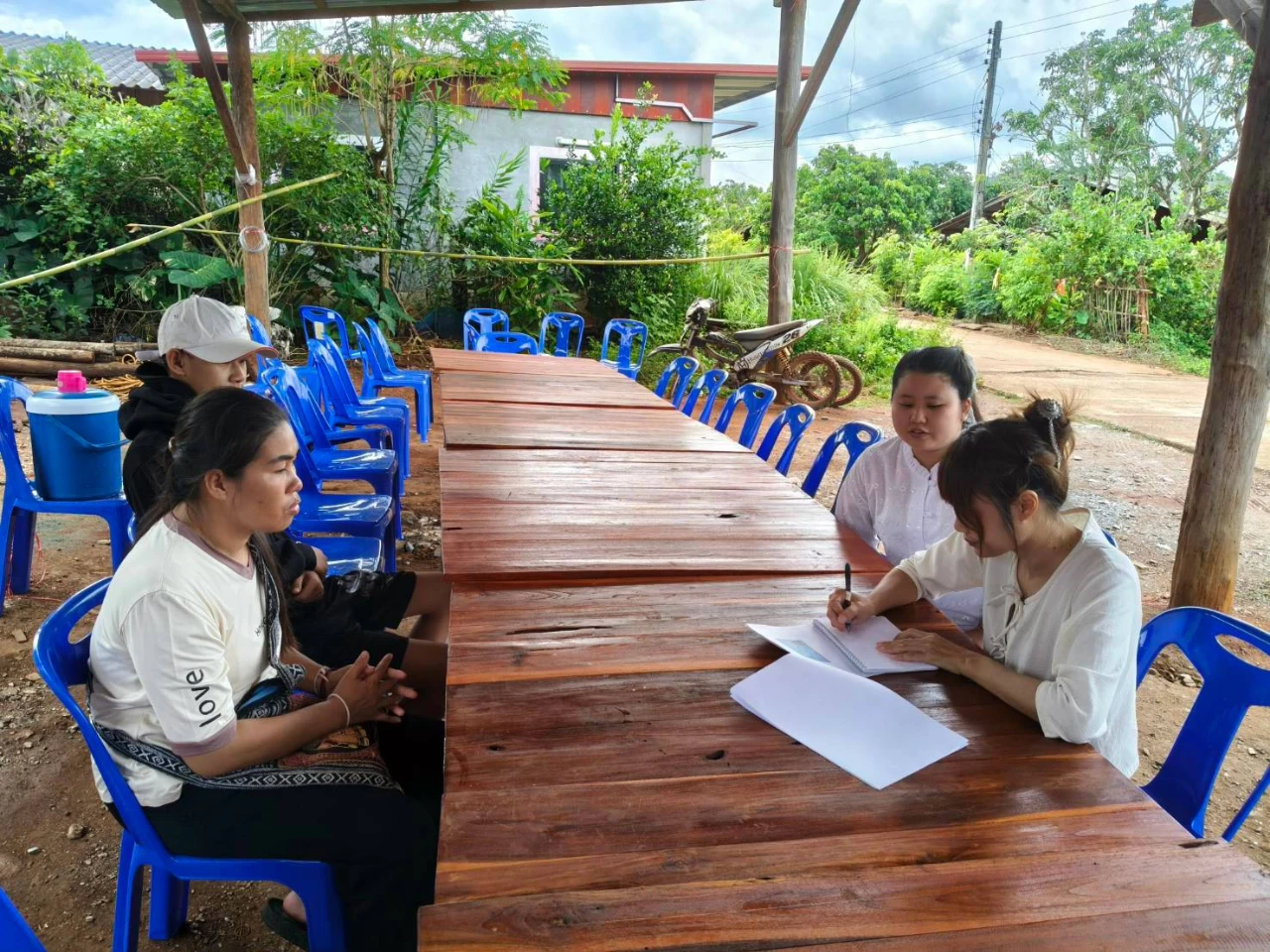 ลงพื้นที่ร่วมกับสำนักงานพัฒนาสังคมและความมั่นคงของมนุษย์จังหวัดลำพูน (พมจ.ลำพูน) เพื่อเยี่ยมเยียน ให้กำลังใจ และให้ความช่วยเหลือผู้ประสบภัยไฟไหม้บ้าน ณ บ้านแม่จ๋อง หมู่ที่ 7